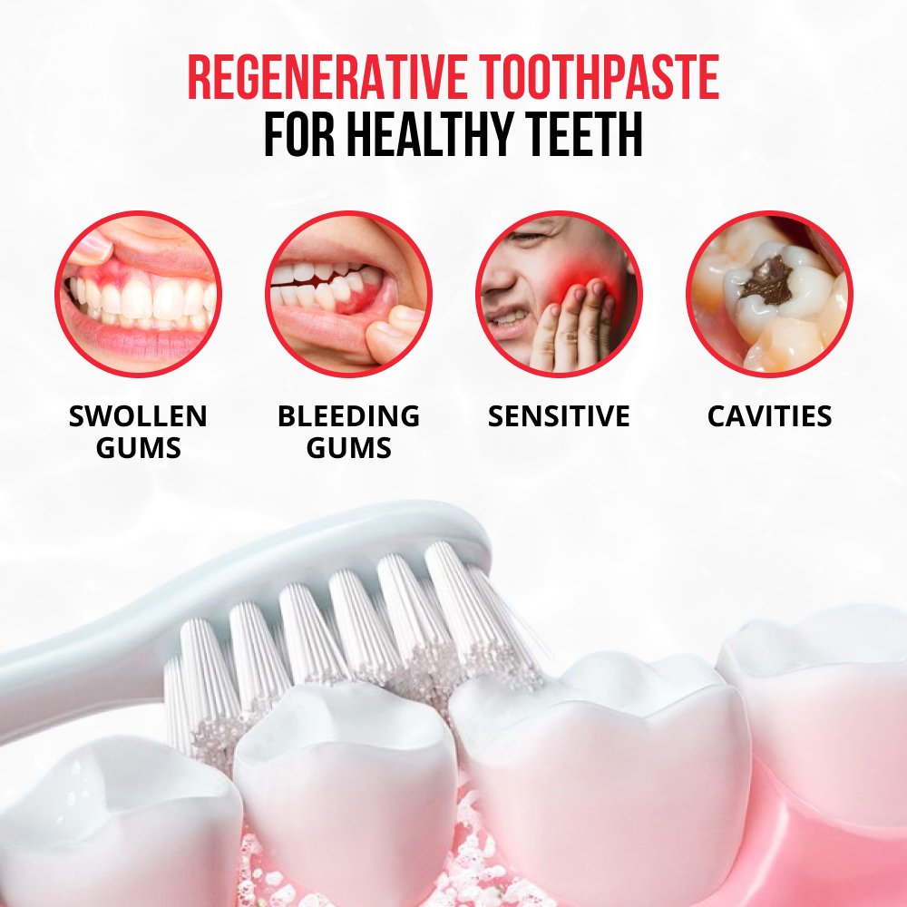 Regenerative toothpaste 6-in-1